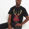 Shop Men's Collection | Graphic T-Shirts | Gifts | Tops & T-Shirts | Sale Tops & T-Shirts | Top Picks | Top Picks | Men，s | Men，s | Men，s Joe Browns Geo Stag Tee Black