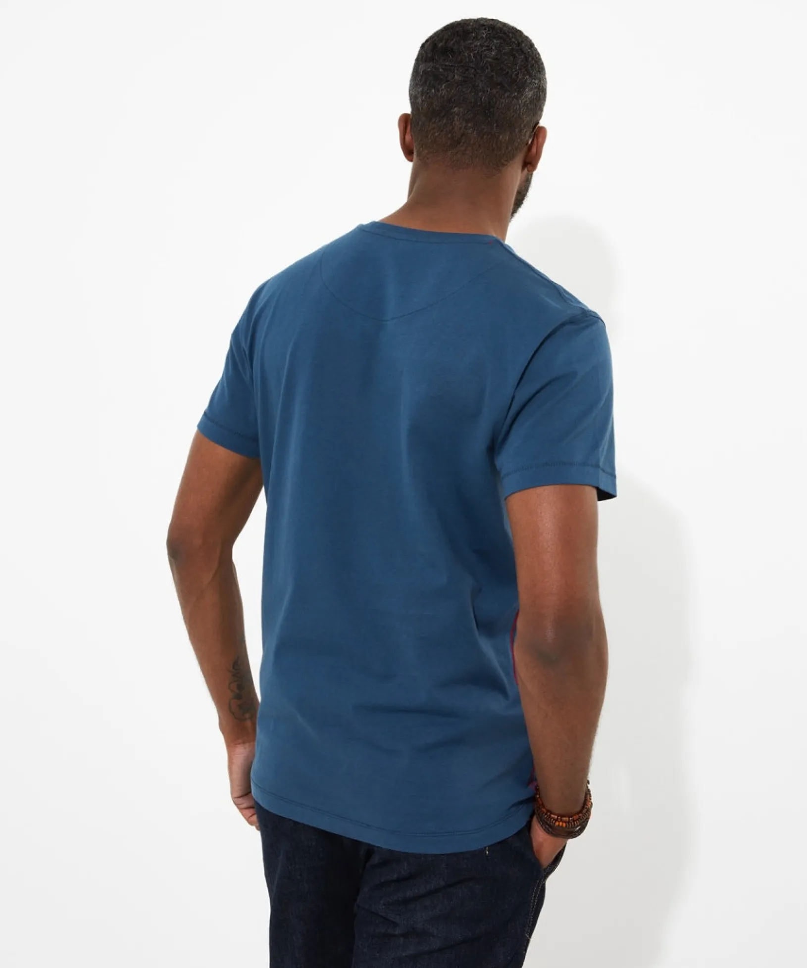 geo_wildcat_tee_4.webp Shop Men's Collection | Graphic T-Shirts | Tops & T-Shirts | Sale Tops & T-Shirts | Top Picks | Top Picks | Men,s | Men,s Joe Browns Geo Wildcat Tee Blue