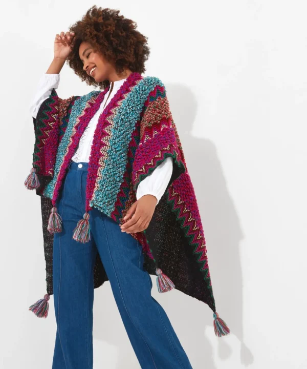 Cardigans & Coatigans | Accessories & Jewellery | Sale Accessories & Jewellery | Top Picks | Women's | Women's Joe Browns Get Close Tassel Wrap Multi