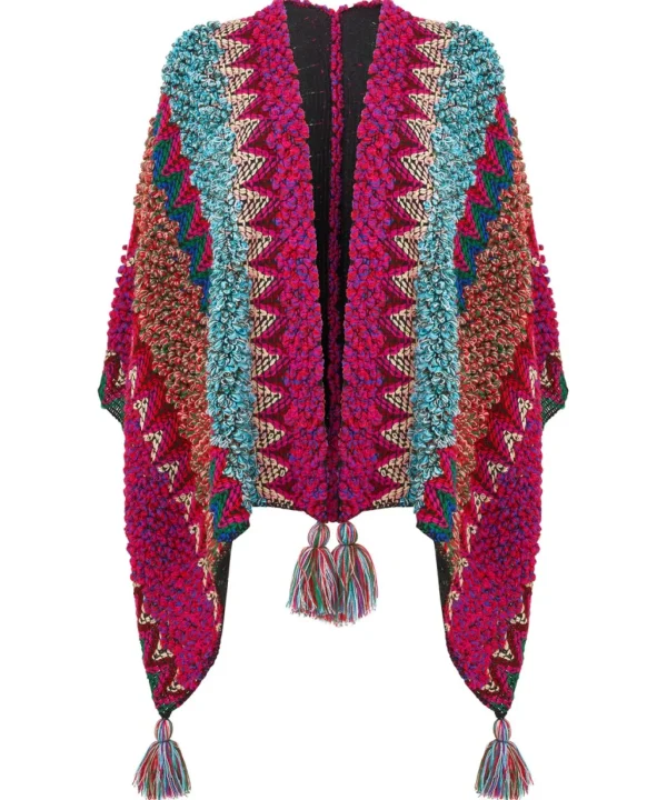 Cardigans & Coatigans | Accessories & Jewellery | Sale Accessories & Jewellery | Top Picks | Women's | Women's Joe Browns Get Close Tassel Wrap Multi