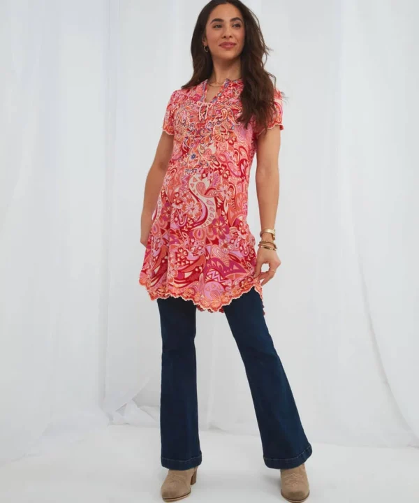 Sale Tops, Tunics & Blouses | Women's Joe Browns Good Times Tunic Pink