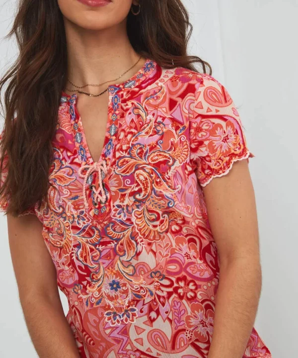 Sale Tops, Tunics & Blouses | Women's Joe Browns Good Times Tunic Pink