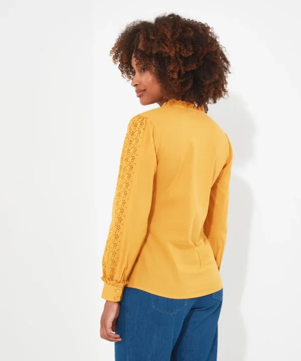 Tops, Tunics & Blouses | Sale Tops, Tunics & Blouses | Women's | Women's Joe Browns Gorgeous Broderie Blouse Yellow