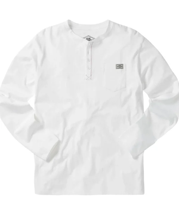 Plain Tops & T-Shirts | Henley Tops | Hoodies & Sweatshirts | Layering Essentials | Tops & T-Shirts | Top Picks | Men，s | Men，s | Men，s | Men，s Joe Browns Got Your Back Henley White