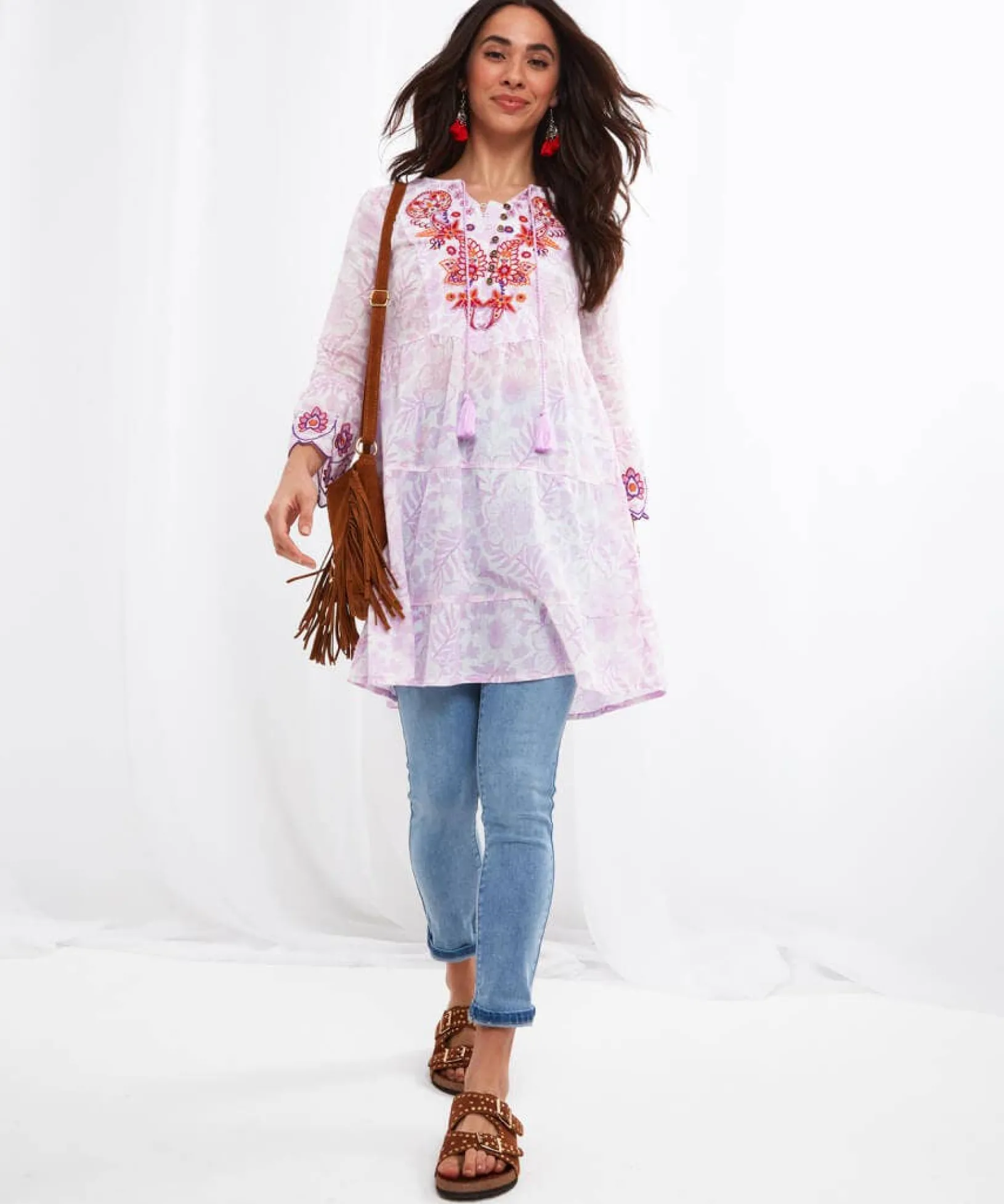 great_times_tunic_0.webp Sale Tops, Tunics & Blouses | Women's Joe Browns Great Times Tunic Multi