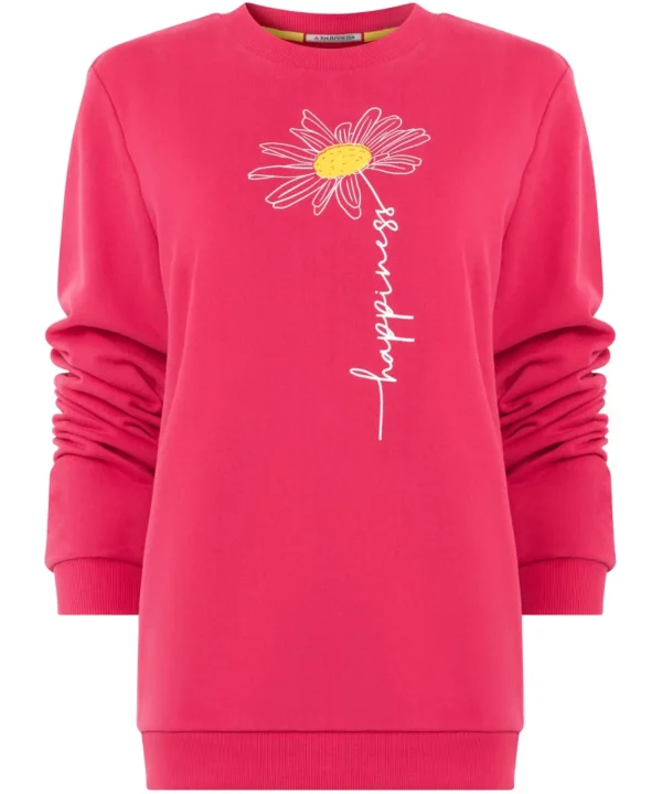 Tops, Tunics & Blouses | Sale Tops, Tunics & Blouses | Women's | Women's Joe Browns Happy Times Sweatshirt Magenta