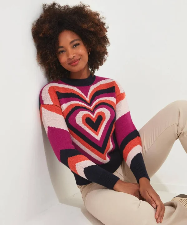 Cardigans & Coatigans | Top Picks Joe Browns Have A Heart Jumper Multi