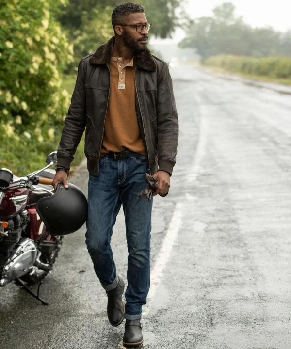 Shop Men's Collection | Leather Jackets | Top Picks | Men,s Joe Browns High Life Leather Jacket Brown