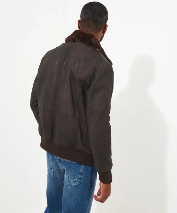 Shop Men's Collection | Leather Jackets | Top Picks | Men,s Joe Browns High Life Leather Jacket Brown
