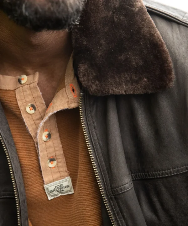 Shop Men's Collection | Leather Jackets | Top Picks | Men,s Joe Browns High Life Leather Jacket Brown