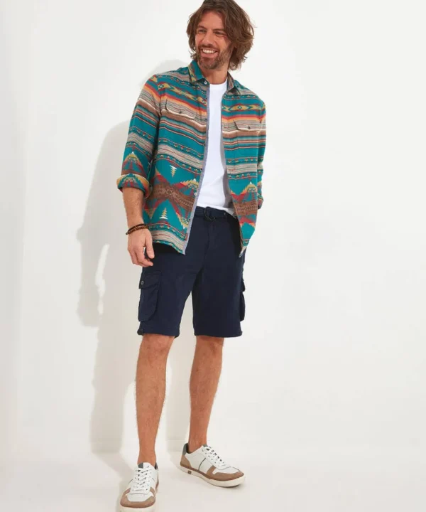 Shop Men's Collection | Jeans & Trousers | Top Picks | Men,s Joe Browns Hit The Action Shorts Navy / Airforce Blue / Mulberry / Sunset / Camel / Grey Camo / Red