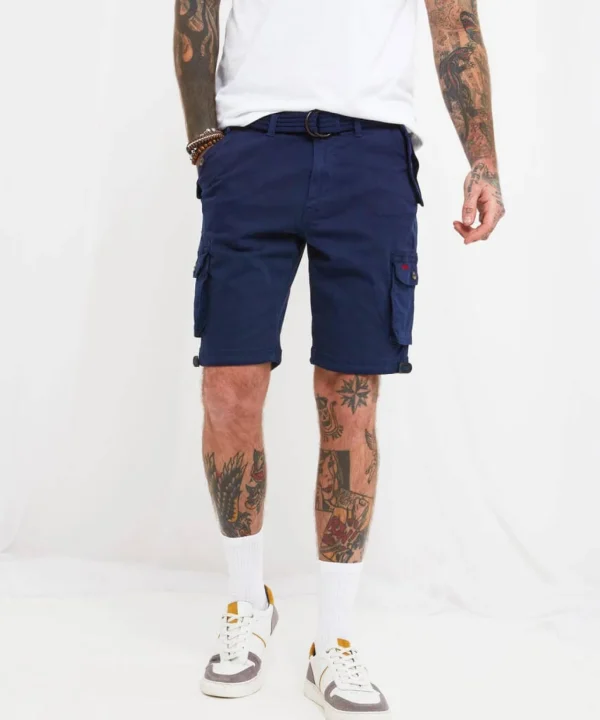 Shop Men's Collection | Jeans & Trousers | Top Picks | Men，s Joe Browns Hit The Action Shorts Navy / Airforce Blue / Mulberry / Sunset / Camel / Grey Camo / Red