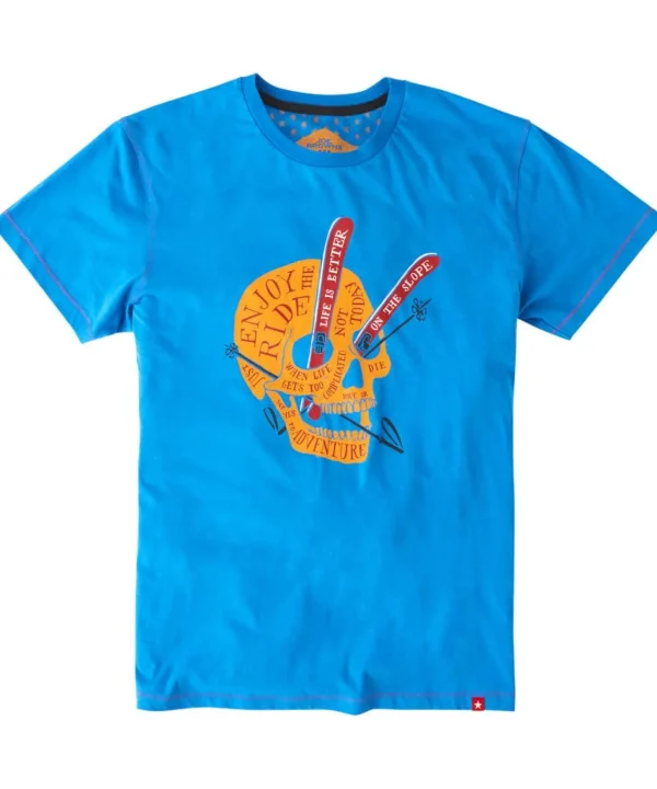 Shop Men's Collection | Graphic T-Shirts | Tops & T-Shirts | Sale Tops & T-Shirts | Top Picks | Top Picks | Men，s | Men，s Joe Browns Hit The Slopes Tee Blue