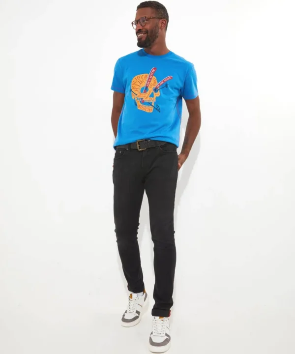 Shop Men's Collection | Graphic T-Shirts | Tops & T-Shirts | Sale Tops & T-Shirts | Top Picks | Top Picks | Men，s | Men，s Joe Browns Hit The Slopes Tee Blue