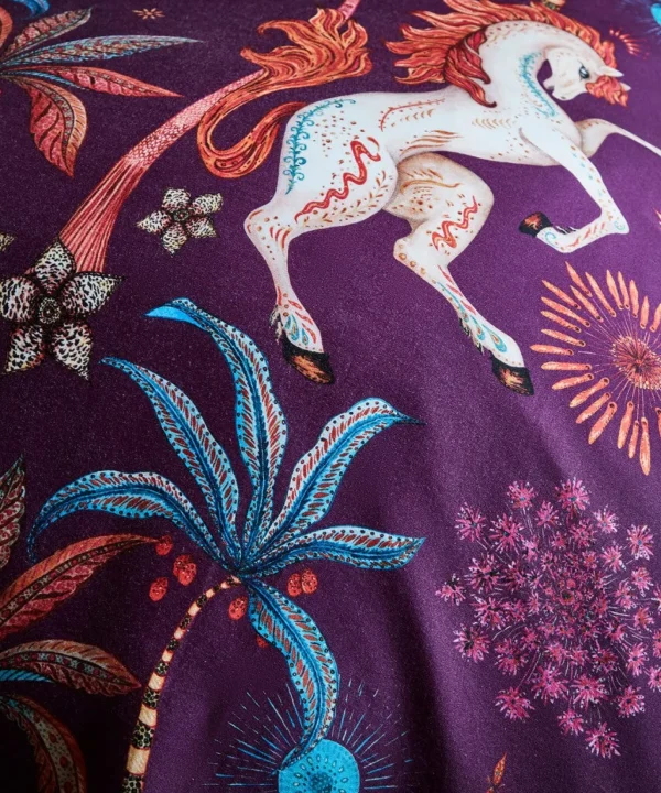 Bedroom | Endless Sunsets | Nature Décor | Animal Décor | Bedding | Home | Home | Home | Home | Home Joe Browns Hypnotic Horses Reversible Bed Set Aubergine