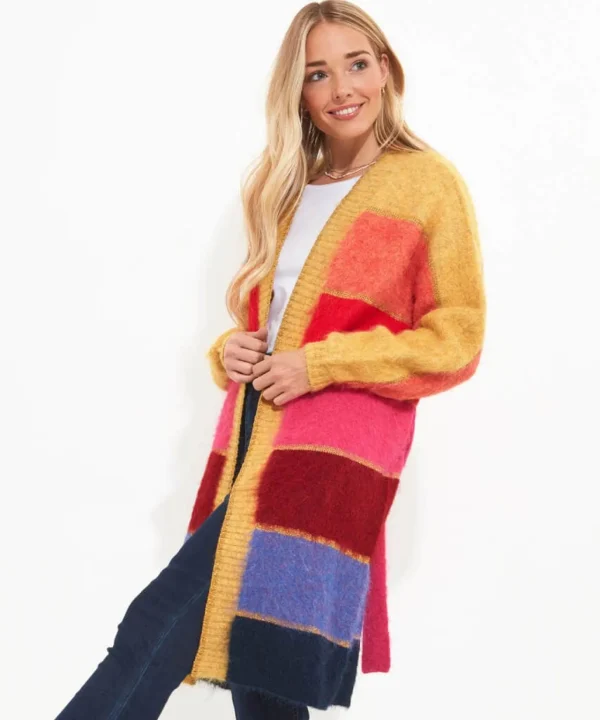 Gifts | Cardigans & Coatigans | Women's | Top Picks Joe Browns Ibiza colour Stripe Cardigan Multi