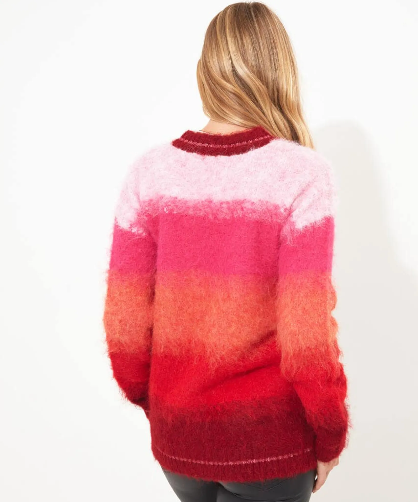 ibiza_ombre_jumper_4.webp Gifts | Cardigans & Coatigans | Women's | Top Picks Joe Browns Ibiza Ombre Jumper Multi