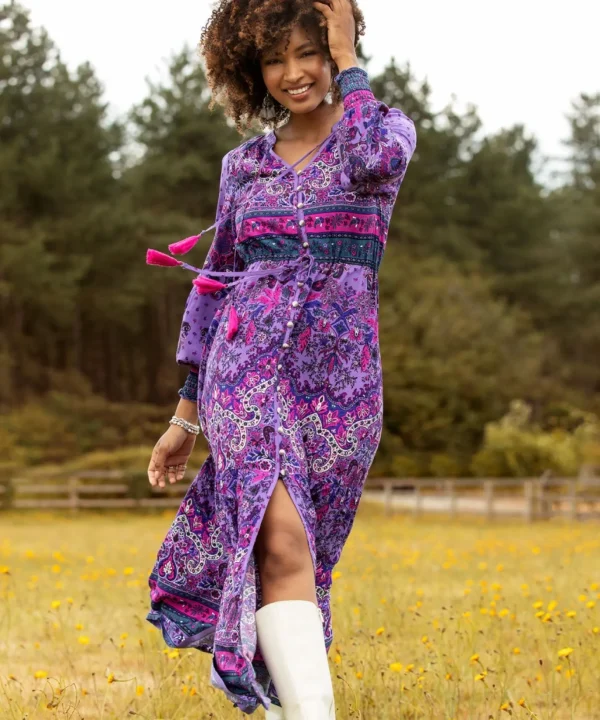 Shop Women's Collection | Maxi Dresses | Boho Dresses | Petite | Dresses | Sale Dresses | Top Picks | Top Picks | Top Picks | Women's | Women's | Women's Joe Browns Ibiza Vibes Dress Purple