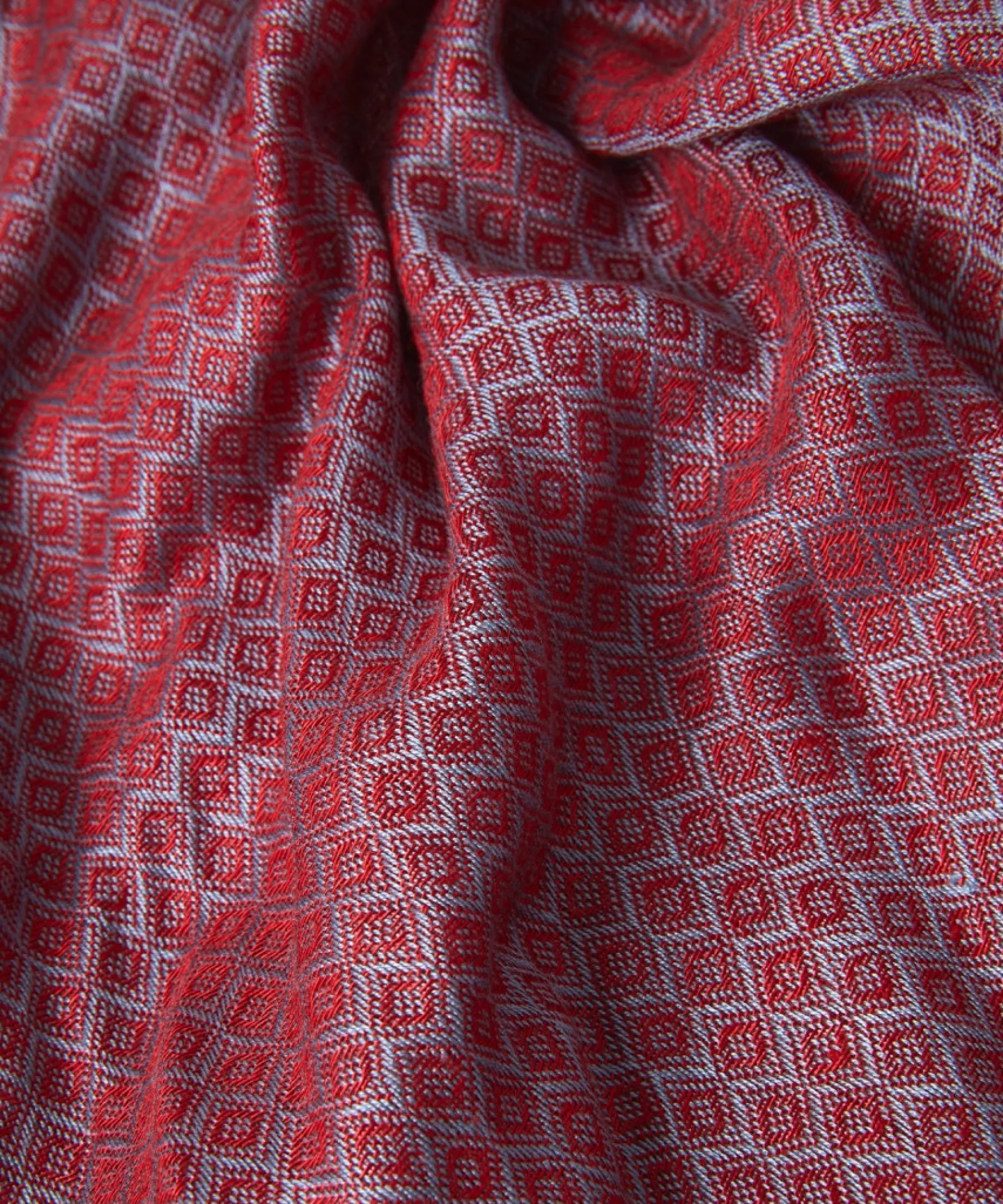 icon_two_tone_scarf_1.webp Accessories | Men,s Joe Browns Icon Two Tone Scarf Red/Blue