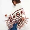 Cardigans & Coatigans | Accessories & Jewellery | Sale Accessories & Jewellery | Top Picks | Women's | Women's Joe Browns Imogen Crochet Poncho Cream Multi