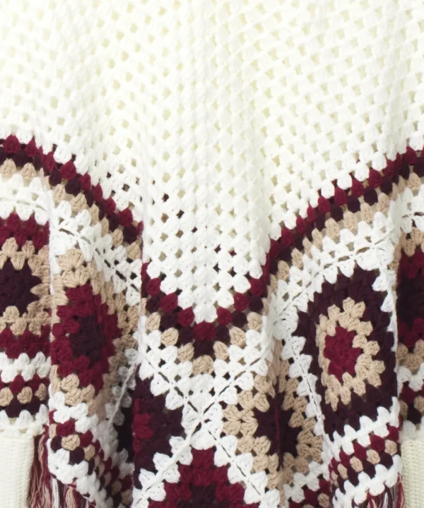 Cardigans & Coatigans | Accessories & Jewellery | Sale Accessories & Jewellery | Top Picks | Women's | Women's Joe Browns Imogen Crochet Poncho Cream Multi