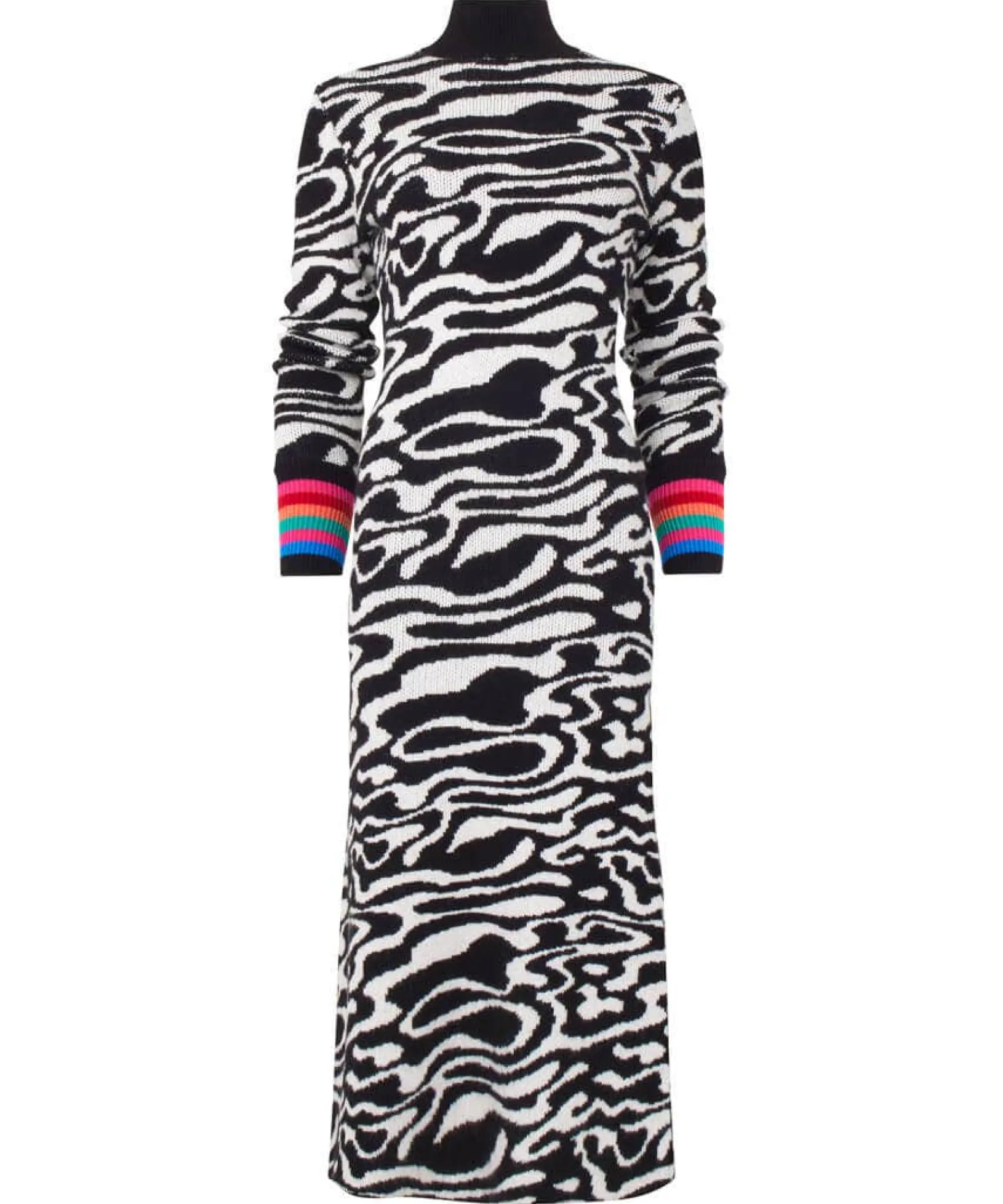 in_a_swirl_jumper_dress_1.webp Shop Women's Collection | Cardigans & Coatigans | Top Picks | Top Picks Joe Browns In A Swirl Jumper Dress Mono