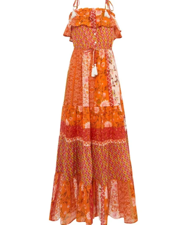 Sale Dresses | Women's Joe Browns Indian Summer Maxi Dress Orange
