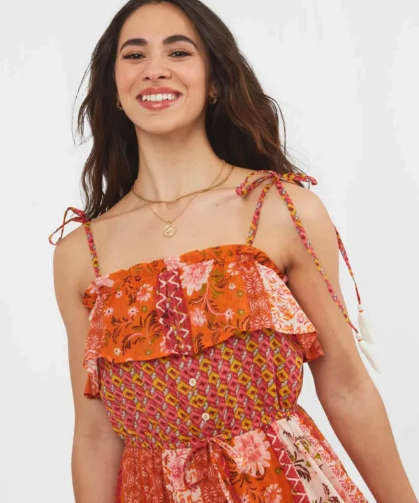 Sale Dresses | Women's Joe Browns Indian Summer Maxi Dress Orange