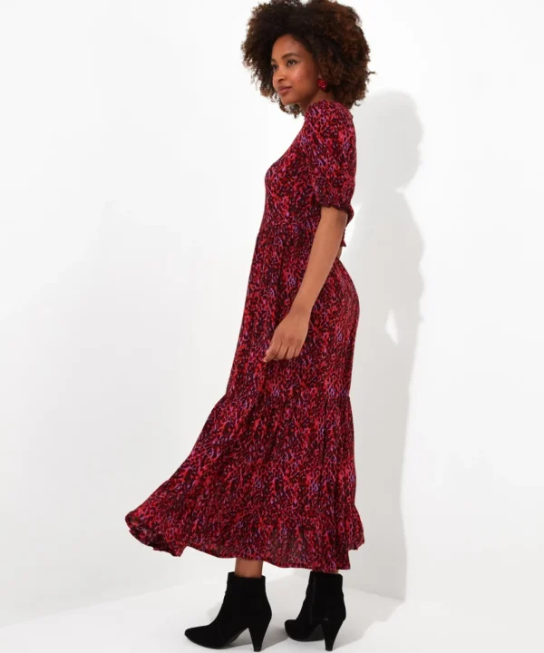 Shop Women's Collection | Vintage & Retro Dresses | Midi Dresses | Dresses | Sale Dresses | Top Picks | Top Picks | Top Picks | Women's | Women's Joe Browns Intelligent Animal Dress Pink