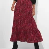 Skirts | Sale Skirts | Women's | Women's Joe Browns Intelligent Animal Tiered Skirt Pink