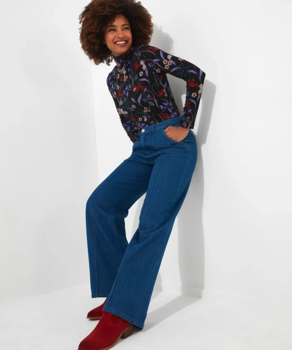 Shop Women's Collection | Tops, Tunics & Blouses | Sale Tops, Tunics & Blouses | Top Picks | Women's | Women's Joe Browns Into The Forest Printed Jersey Top Multi