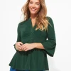 Shop Women's Collection | Tops, Tunics & Blouses | Sale Tops, Tunics & Blouses | Top Picks | Women's | Women's Joe Browns Into The Woods Blouse Green