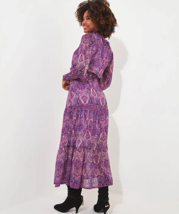 Shop Women's Collection | Vintage & Retro Dresses | Maxi Dresses | Boho Dresses | Party Dresses | Occasion Outfits | Dresses | Sale Dresses | Top Picks | Top Picks | Top Picks | Top Picks | Top Picks | Top Picks | Women's | Women's Joe Browns Iris Boho Dress Purple