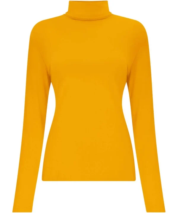 Tops, Tunics & Blouses | Women's Joe Browns Jersey Roll Neck Top Ochre / Orange / Winter White / Berry / Black