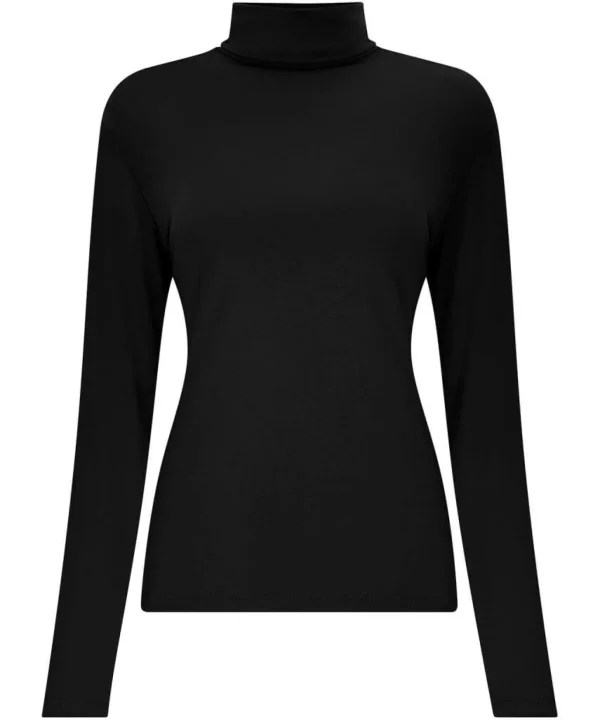 Tops, Tunics & Blouses | Women's Joe Browns Jersey Roll Neck Top Black / Berry / Orange / Winter White