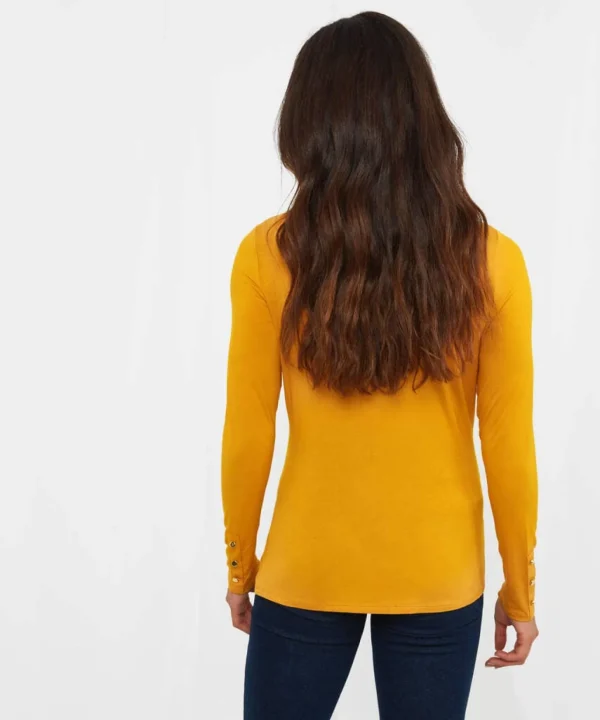 Tops, Tunics & Blouses | Women's Joe Browns Jersey Roll Neck Top Ochre / Orange / Winter White / Berry / Black