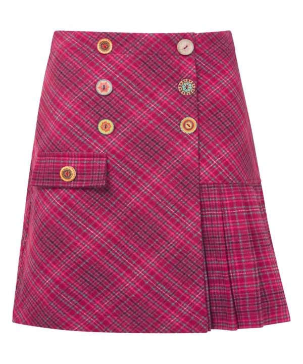 Shop Women's Collection | Skirts | Sale Skirts | Top Picks | Women's | Women's Joe Browns Joe's Favourite Checked Skirt Multi