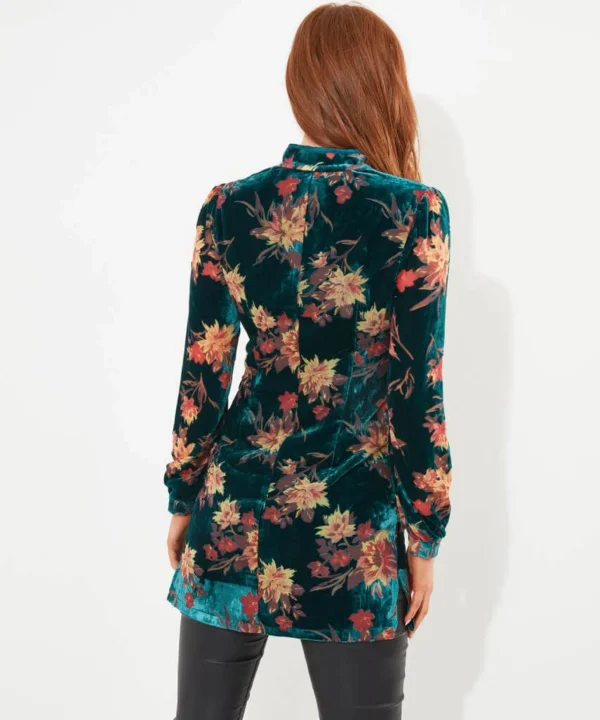 Shop Women's Collection | Velvet & Devor茅 Dresses | Party Dresses | Occasion Outfits | Tops, Tunics & Blouses | Dresses | Sale Tops, Tunics & Blouses | Top Picks | Top Picks | Top Picks | Top Picks | Women's | Women's | Women's Joe Browns Joe's Favourite Devore Tunic Green