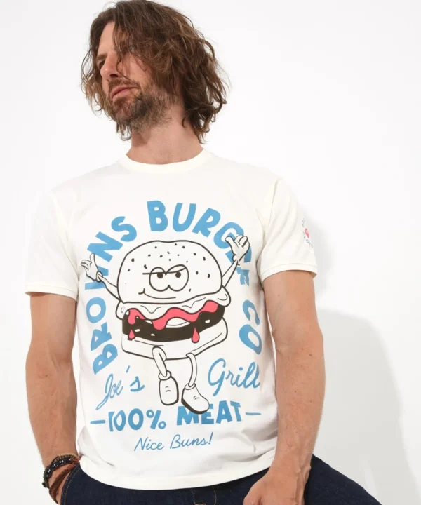 Shop Men's Collection | Graphic T-Shirts | Tops & T-Shirts | Sale Tops & T-Shirts | Top Picks | Top Picks | Men，s | Men，s Joe Browns Joes Grill Tee White / Navy