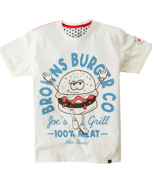 Shop Men's Collection | Graphic T-Shirts | Tops & T-Shirts | Sale Tops & T-Shirts | Top Picks | Top Picks | Men，s | Men，s Joe Browns Joes Grill Tee White / Navy