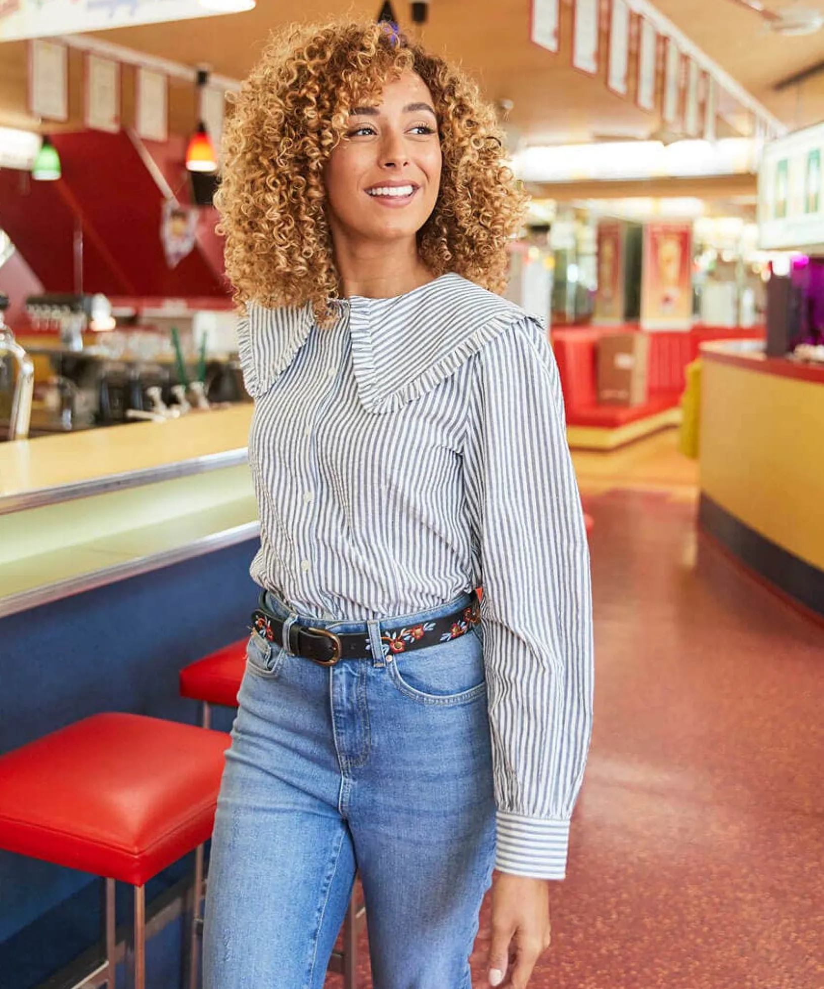 joes_must_have_blouse_4.webp Sale Tops, Tunics & Blouses | Women's Joe Browns Joe's Must Have Blouse Blue