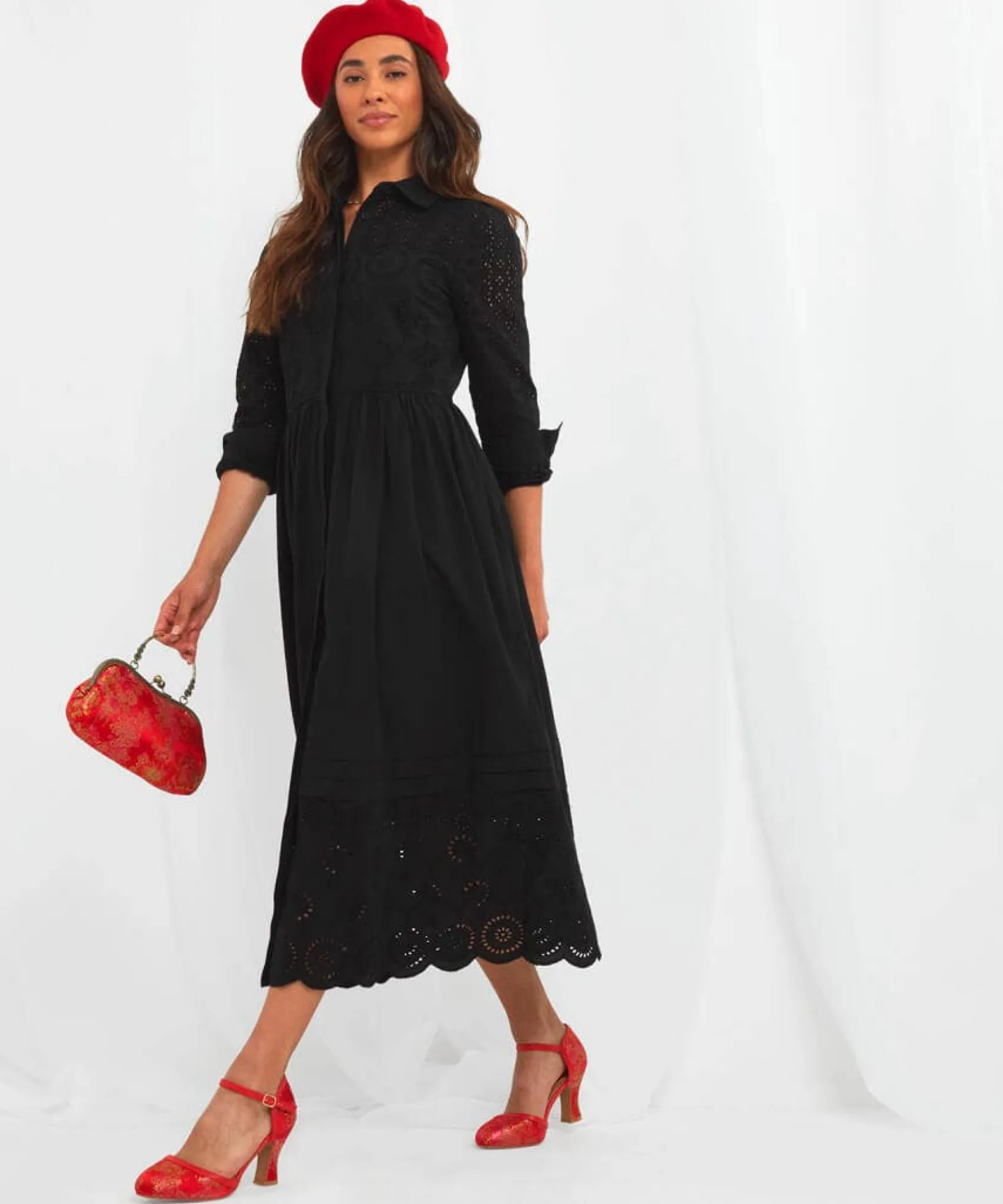 joes_must_have_broderie_d_0.webp Sale Dresses | Women's Joe Browns Joe's Must Have Broderie Dress Black