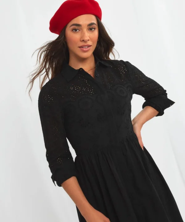 Sale Dresses | Women's Joe Browns Joe's Must Have Broderie Dress Black