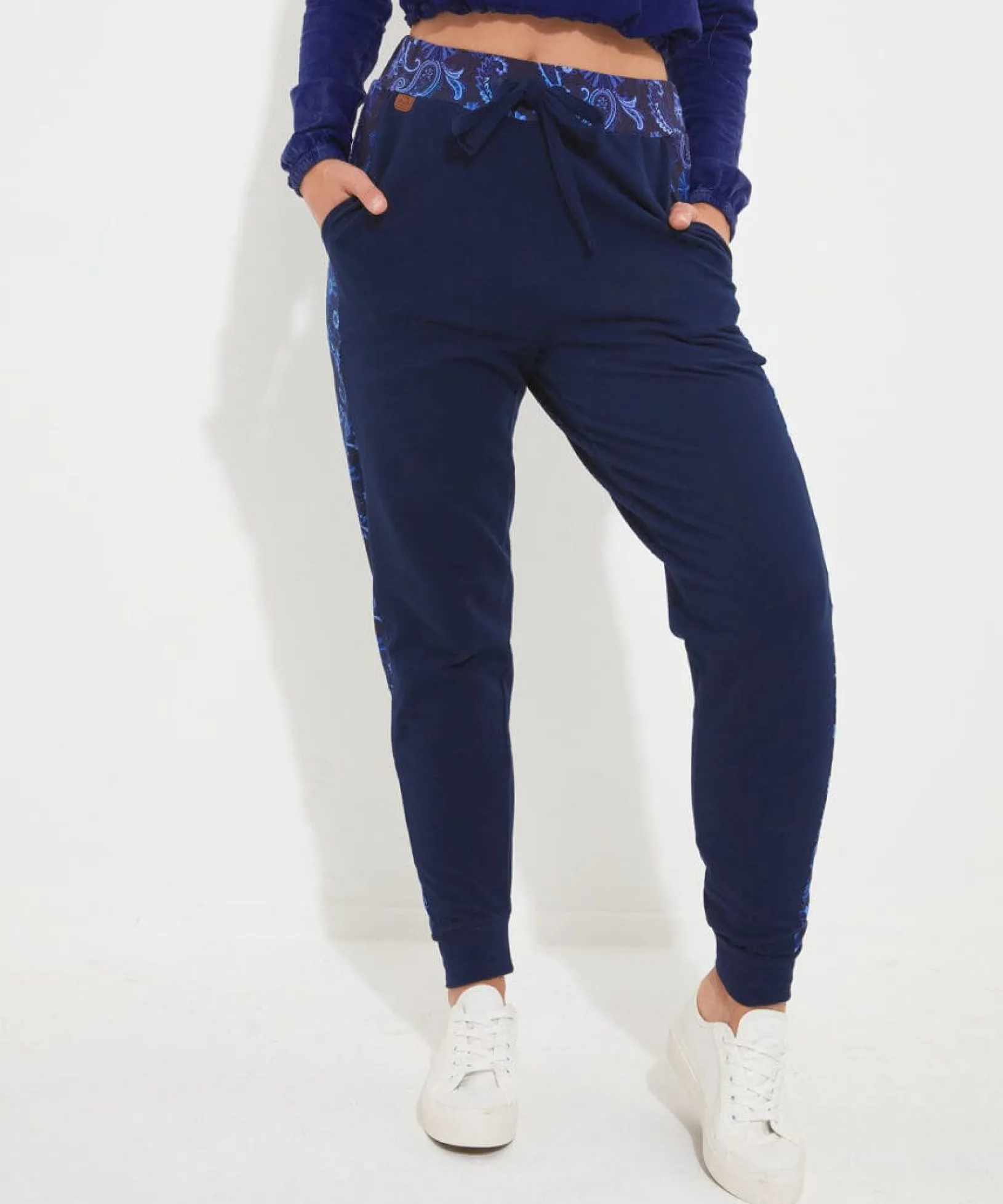 joyful_jog_pants_3.webp Pyjamas & Loungewear | Jeans & Trousers | Sale Pyjamas & Loungewear | Sale Jeans & Trousers | Women's | Women's | Women's | Women's Joe Browns Joyful Jog Pants Blue