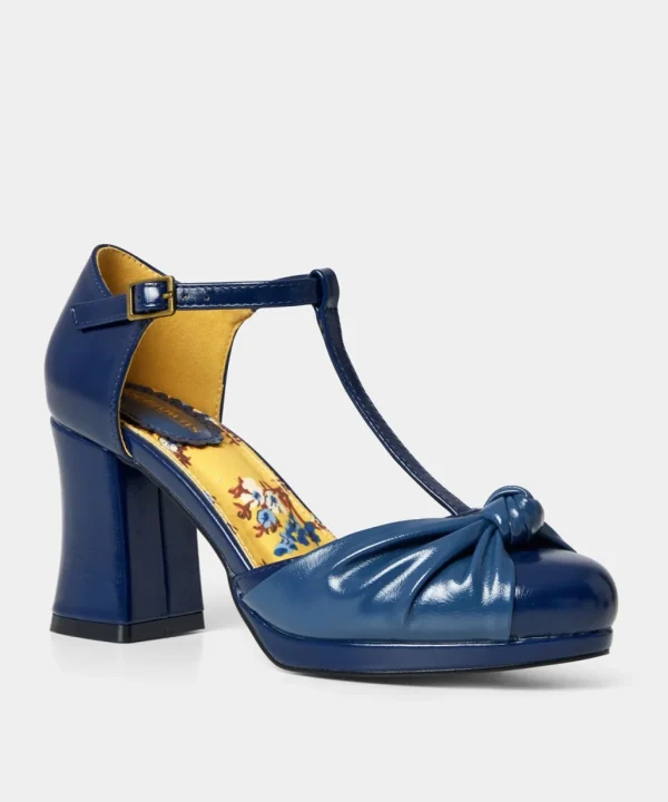 Party Footwear | Boots & Shoes | Sale Boots & Shoes | Top Picks | Women's | Women's Joe Browns Just Perfect T Bar Shoes Blue