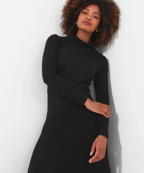 Shop Women's Collection | Cardigans & Coatigans | Dresses | Sale Dresses | Top Picks | Top Picks | Women's | Women's Joe Browns Katie Knitted Jersey Dress Black