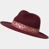 Accessories & Jewellery | Women's Joe Browns Keep It Sleek Wool Fedora Burgundy