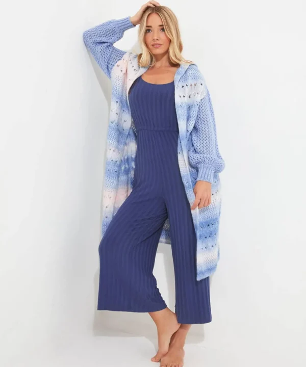 Pyjamas & Loungewear | Jumpsuits | Jeans & Trousers | Sale Pyjamas & Loungewear | Sale Jeans & Trousers | Women's | Women's | Women's | Women's | Women's Joe Browns Kick Back Relax Jumpsuit Blue