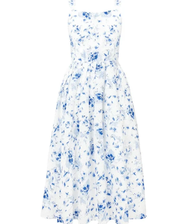 Sale Dresses | Women's Joe Browns Kiera Broderie Dress Blue