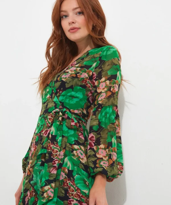 Midi Dresses | Dresses | Sale Dresses | Top Picks | Women's | Women's Joe Browns Lily Printed Wrap Dress Multi